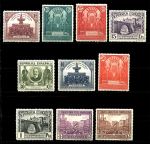 Испания 1931 г. • SC# 491-500 • 5 c. - 10 pt. • 3-й Панамериканский почтовый конгресс(Мадрид) • полн. серия • MH OG VF ( кат.- $40 )