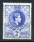 Свазиленд 1938-1954 гг. Gb# 32 • 3 d. • Георг VI • основной выпуск • перф. 13½ x 13 • MH OG VF ( кат. - £12 )