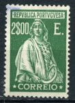 Португалия 1926 г. • Mi# 425 • 2 e. • (без имени гравёра) • богиня Церера • стандарт • MH OG VF ( кат.- € 30 )