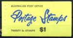 Австралия 1967 г. • Gb# 414a/SB43 • 5 на 4 c. • надпечатк • буклет • MNH OG VF ( кат. - £45 )