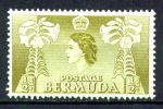 Бермуды 1953-1962 гг. • Gb# 135 • ½ d. • Елизавета II • осн. выпуск • лилии • MNH OG VF