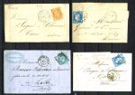 Франция • XIX век • Коллекция старинных конвертов 27 шт. • VF-XF