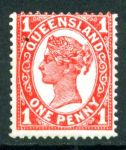 Квинсленд 1907-1911 гг. • Gb# 288 • 1 d. • Королева Виктория • стандарт • MH OG VF