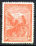 Австралия • Тасмания 1902-1904 гг. • Gb# 240w • 1 d. • Виды и достопримечательности • гора Велингтон • перевернутый в.з.!! • MH OG VF