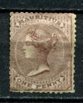 Маврикий 1863-1863 гг. • GB# 46 • 1 d. • Королева Виктория • стандарт • MNG F ( кат. - £350(*) )