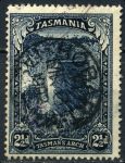 Австралия • Тасмания 1899-1900 гг. • Gb# 232 • 2½ d. • Виды и достопримечательности • Тасманская Арка • Used VF ( кат.- £3.75 )