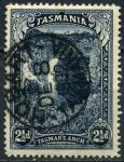 Австралия • Тасмания 1899-1900 гг. • Gb# 232 • 2½ d. • Виды и достопримечательности • Тасманская Арка • Used VF+ ( кат.- £3.75 )