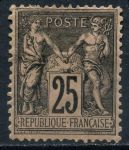 Франция 1879-1890 гг. • SC# 100 • 25 c. • Мир и торговля • стандарт • MH OG F- ( кат. - $75 )