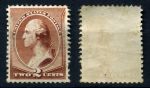США 1883 г. • SC# 210 • 2 c. • Президент Джордж Вашингтон • MNH OG VF ( кат. - $130 )