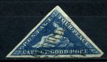 Мыс Доброй Надежды 1863-1864 гг. • Gb# 19 • 4 d. • "Надежда" • темно-синяя • Used XF (кат.- £100)
