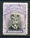 Родезия 1913-1922 гг. • Gb# 314 (die IIIB) • 6 d. • выпуск "Адмирал" • перф. - 15 • стандарт • MH OG XF- ( кат. - £70 )