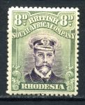 Родезия 1913-1922 гг. • Gb# 315 (die IIIB) • 8 d. • выпуск "Адмирал" • перф. - 15 • стандарт • MH OG XF- ( кат. - £75 )