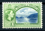 Тринидад и Тобаго 1956-9 гг. • Gb# 267 • 1 c. • Елизавета II осн. выпуск • пролив Бока • MNH OG VF