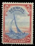 Бермуды 1938-1952 гг. • Gb# 112a • 2 d. • Георг VI • основной выпуск • спортивная яхта в море • MH OG VF ( кат. - £4 )