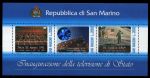 Сан-Марино 1993 г. • SC# 1280 • Начало вещания национального телевидения • блок • MNH OG VF ( кат. - $8 )