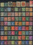 Франция 1876-193x гг. • лот 225 разных, старинных марок • Used F-VF
