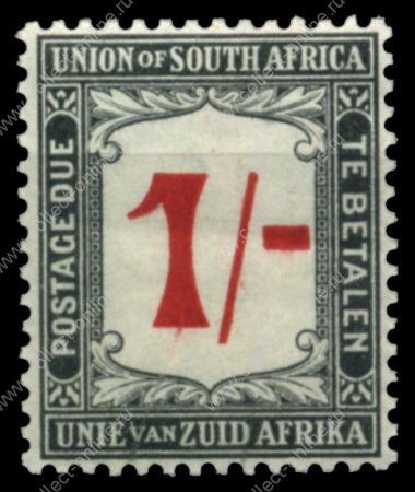 Южная Африка 1914-1922 гг. • GB# D7 • 1 sh. • служебный выпуск • MNH OG XF+ ( кат. - £65+ )