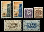 Реюньон 1933-1947 гг. • 5 .. 30 c. • 6 марок • MH OG VF