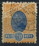 Бразилия 1905 г. • SC# 167 • 20 R. • в.з. - текст • стандарт • Used VF ( кат. - $3 )