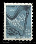 Австрия 1959 г. Mi# 1051 • 2.40 s. • Венская Филармония • MNH OG VF