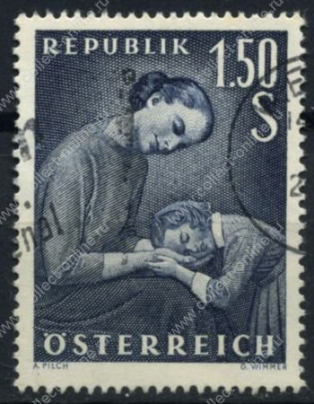 Австрия 1958 г. SC# 633 • 1.50 s. • День матери • Used VF