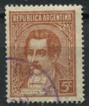 Аргентина 1935-1951 гг. • SC# 427 • 5 c. • осн. выпуск • Мариано Морено • Used F-VF