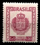 Бразилия 1948 г. • SC# C73 • 1.20 cr. • 5-й национальный евхаристический конгресс • авиапочта • MNH OG XF