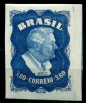 Бразилия 1949 г. • SC# C76 • 3.80 cr. • Президент Ф.Д. Рузвельт (памятный выпуск) б.з. • авиапочта • MNH OG XF
