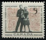 Канада 1962 г. • SC# 396 • 5c. • Обучение и образование • MNH OG VF