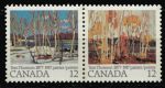 Канада 1977 г. • SC# 733-4a • 12 c.(2) • Том Томпсон (100 лет со дня рождения) • полн. серия(пара) • MNH OG XF