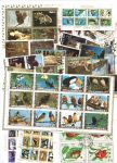 Фауна(животные, птицы, рыбы ...) • набор 175-200 разных марок • VF