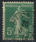 Франция 1906-1937 гг. • SC# 159 • 5 c. • Сеятельница • стандарт • Used F-VF