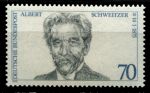 Германия • ФРГ 1975 г. • Mi# 830 • 70 pf. • Альберт Швейцер (100 лет со дня рождения) • MNH OG XF+ ( кат.- €2.50 )