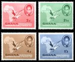 Гана 1957 г. • Gb# 166-9 • 2 d. - 1s.3d. • Провозглашение независимости • полн.серия • MNH OG VF