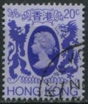 Гонконг 1982-1987 гг. • Sc# 389 • 20 c. • Елизавета II • стандарт • Used VF