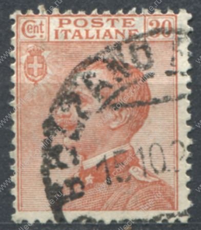 Италия 1908-1927 гг. • Sc# 102 • 30 с. • Виктор Эммануил III • стандарт • Used F-VF