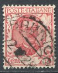 Италия 1901-1926 гг. • Sc# 86 • 75 с. • Виктор Эммануил III • стандарт • Used F-VF