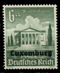 Люксембург • Немецкая оккупация 1941 г. • Mi# 36 (SC# NB4 ) • 6+4 pf. • Фонд зимней помощи (надпечатки на марках Германии) • благотворительный выпуск • MNH OG XF