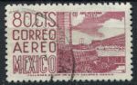 Мексика 1950-1952 гг. • SC# C194 • 80 c. • штаты • Мехико (университетский стадион) • авиапочта • Used F-VF