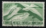 Мексика 1962 г. • SC# E18 • 50 c. • почтовый голубь • спец. доставка • Used F-VF