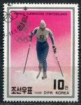 КНДР 1988 г. • SC# 2791 • 10 ch. • Победители Зимней Олимпиады-88 • лыжные гонки • Used(ФГ) XF