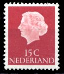 Нидерланды 1953-71 гг. SC# 346 • 15c. • Королева Вильгельмина • стандарт • MNH OG XF
