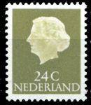 Нидерланды 1953-71 гг. SC# 347A • 24c. • Королева Вильгельмина • стандарт • MNH OG XF