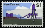 Новая Зеландия 1970-1971 гг. • SC# 457 • 1$ • Основной выпуск • Геотермальная станция • MNH OG XF