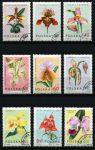 Польша 1965 г. • Mi# 1612-20 • 20 gr. - 6.50 zt. • Цветы (орхидеи) • Used(ФГ)/** VF • полн. серия ( кат.- €3.50 )