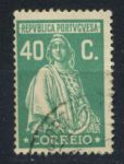 Португалия 1926 г. • Mi# 425(Sc# 408) • 40 c. • (без имени гравёра) • богиня Церера • стандарт • Used F-VF