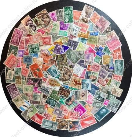 Испания • набор 50 разных, старых марок • Used F-VF