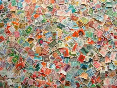 Швейцария • XX век • набор 1500 старых марок • Used F-VF