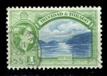 Тринидад и Тобаго 1956-9 гг. • Gb# 267 • 1 c. • Елизавета II осн. выпуск • пролив Бока • Used F-VF