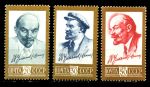 СССР 1961 г. • Сол# 2573-5 • В. И. Ленин • стандарт • полн. серия • MNH OG XF
